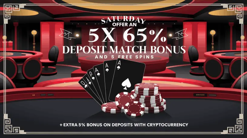 Lucky Red Casino Saturday Bonus